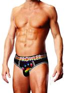 Prowler Black Oversized Paw Open Brief - Large -...