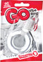 Go Vibe Ring Disposable Cock Ring - Clear
