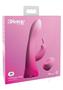 3some Wall Banger Rabbit Silicone Vibrator Usb Rechargeable Suction Cup Wireless  Remote Splashproof - Pink